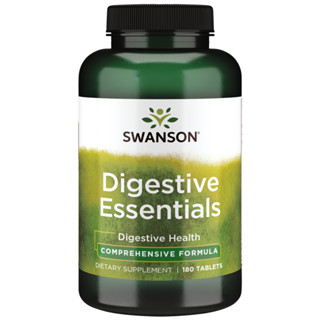 ขวดใหญ่ 180 เม็ด Swanson Digestive Essentials เอ็นไซม์ช่วยย่อยโปรตีน แป้ง และไขมัน จากอเมริกาค่ะ Digestive Enzyme