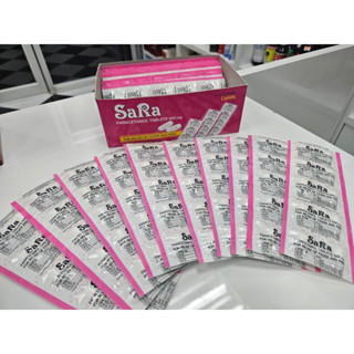 SARA PARACETAMOL ซาร่า พาราเซตามอล 5 แผง แผงละ 10 เม็ด