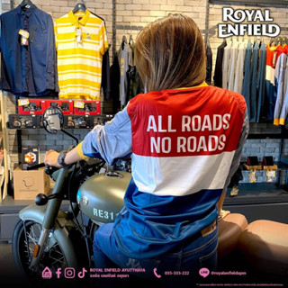 เสื้อแขนยาว MOTOCROSS Royal Enfield (แท้) D2G MOTOCROSS