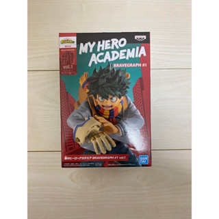 BANDAI มาย ฮีโร่ อาคาเดเมีย ฟิกเกอร์ Izuku Midoriya Bravegraph #1 vol.01【ใหม่เอี่ยม】ส่งตรงจากญี่ปุ่น