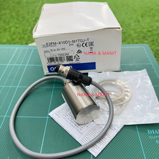 E2FM-X10D1-M1TGJ-T หัว M30 จับโลหะ ระยะจับ 10mm 2 สาย NO ไฟ 12 to 24VDC