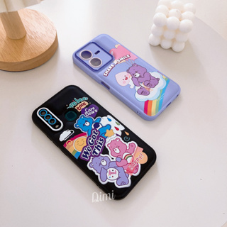 เคสหมีแคร์แบเคสนิ่มมาใหม่กันกล้อง OPPO A15 A16 A16K A17 A5 2020 A53 A54 A57 A5S A12 A78 A31 REALME5 RENO4 RENO5 Reno8t