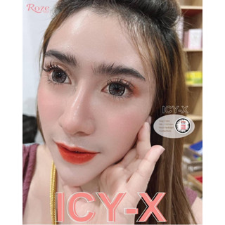 icyx gray Rozelens รุ่นเทาขอบตาวาวหวานคม สวยลายขายดี