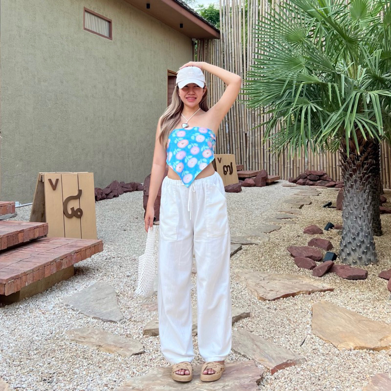 Bluebell top 🦋 เสื้อรุ่นใหม่ของทางร้าน เป็นอีกรุ่นที่ชอบมากๆ สามารถแมทได้เยอะเลยค่ะตัวนี้ - รูปที่ 6