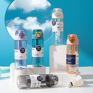 DODGE ขวดน้ำพลาสติก กระบอกน้ำพกพา ขวดน้ำพลาสติก วัสดุTritan …