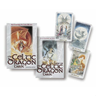 {ไพ่แท้ลิขสิทธิ์} The Celtic Dragon Tarot ไพ่ยิปซี ไพ่ท่าโรต์ ไพ่ดูดวง ของแท้ หายาก ไพ่สะสม