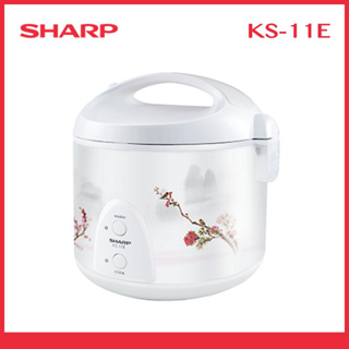 หม้อหุงข้าวอุ่นทิพย์ SHARP รุ่น KS11E  1 ลิตร คละลาย