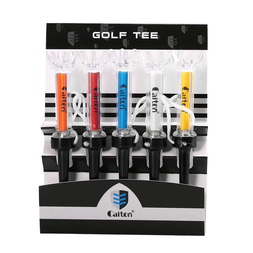 ที่ตั้งลูกกอล์ฟ ทีกอล์ฟ แบบชุด 5 ชิ้น ทีกอล์ฟแม่เหล็ก Golf TEE ตั้งลูกกอล์ฟ ตัวตั้งลูกกอล์ฟ ยืดหยุ่น