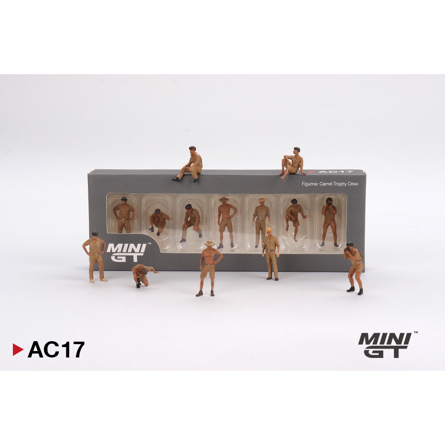 Vehicle Models & Diecast 695 บาท MINI GT 1/64 Metal Figurine: Camel Trophy Crew MGTAC17 Hobbies & Collections