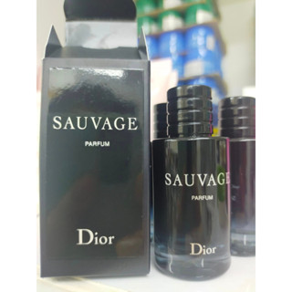 10ml ของแท้ 100 % Dior Sauvage Parfum น้ำหอม 🖤 กลิ่นสดชื่น 🖤 กลิ่นมะกรูด กลิ่นไอวู้ดดี้จาก Ambroxan วานิลลา ปาปัวนิวกินี