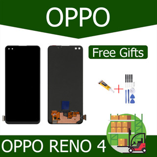 หน้าจอ LCD Reno4 Oppo Reno4ทำงาน incell ** สินค้าฟรีชุดไขควงฟิล์มแก้ว (ไม่สามารถสแกนนิ้ว)