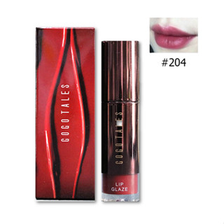 L804-4 : GOGO TALES REVITALIZING MATTE LIP GLAZE No.204 W.40 รหัส L804-4