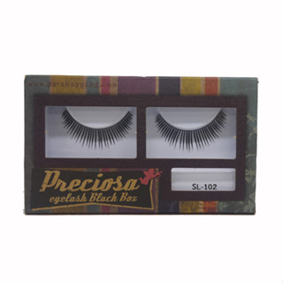 AE20-1 : PRECIOSA Eyelash Black Box ขนตาพีโคซ่า SL-102 กล่องกระดาษ PS159 W.30 รหัส AE20-1