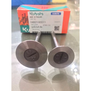 วาล์วไอดี วาล์วไอเสีย ET95 ET110 ET115 และ ET80 คูโบต้า แท้ 100% ชุดลิ้นไอดี-เสีย อะไหล่