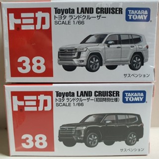 โมเดลรถเหล็ก Tomica #38 Toyota Land Cruiser ของใหม่ในซีล. ของแท้ 100%