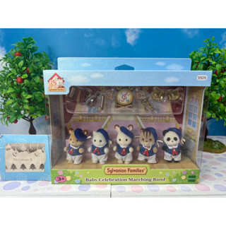 Sylvanian Limited Edition! รุ่น 35ปี Baby Celebration Marching Band ซิลวาเนียน เบบี้ วงโยธวาทิต ลิมิเต็ด มือ1