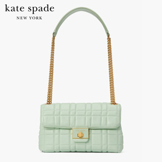 KATE SPADE NEW YORK EVELYN QUILTED MEDIUM CONVERTIBLE SHOULDER BAG K9010 กระเป๋าสะพายไหล่