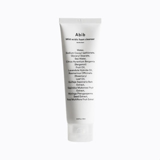 Abib Mild Acidic Foam Cleanser Gentle Foam 120ml คลีนซิ่งโฟมผสมสารสกัดเข้มข้นจากน้ำทะเลฮาวาย