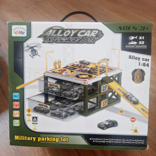 ชุด 25 ชิ้น ของเล่น DIYลานจอดรถทหาร MILLITARY PARKING LOT