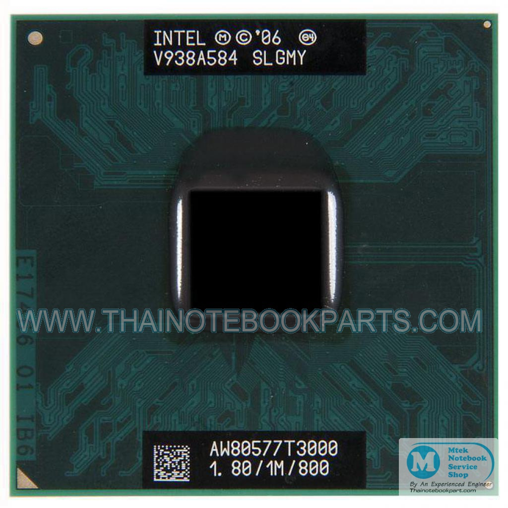 ซีพียู CPU Intel® Celeron® Processor T3000 1M Cache, 1.80 GHz, 800 MHz FSB (มือสอง)