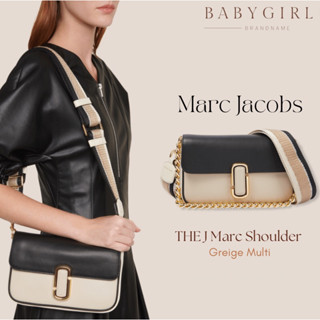 (พร้อมส่ง)Marc Jacobs The J Marc shoulder Greige Multi🤎🌟