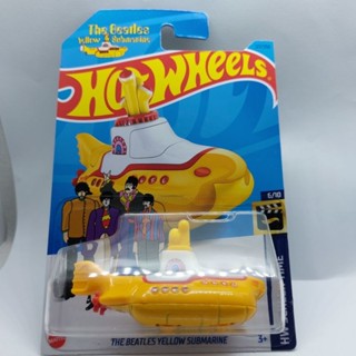 รถเหล็ก Hotwheels THE BEATLES YELLOW SUBMARINE 127/250 (ib014)