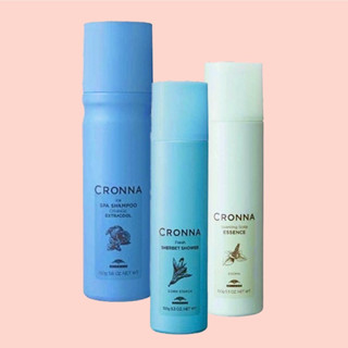 Milbon CRONNA ICE SPA 150 160 ml. ผลิตภัณฑ์ดูแลเส้นผมด้วยส่วนผสมจากธรรมชาติ ให้หนังศรีษะสดชื่น