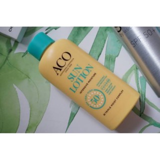 175ml ACO Sunscreen สเปรย์กันแดด เวชสำอาง จากสวีเดน ACO Sun spray intensive moisture Spf50 Triple moist complex