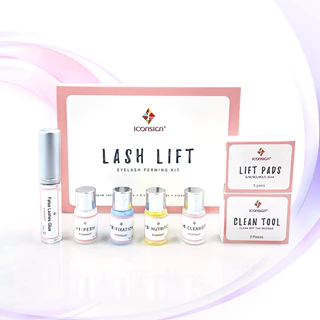น้ำยาลิฟติ้ง LIFTING ICONSIGN ชุดน้ำยาลิฟติ้งขนตา คิ้ว