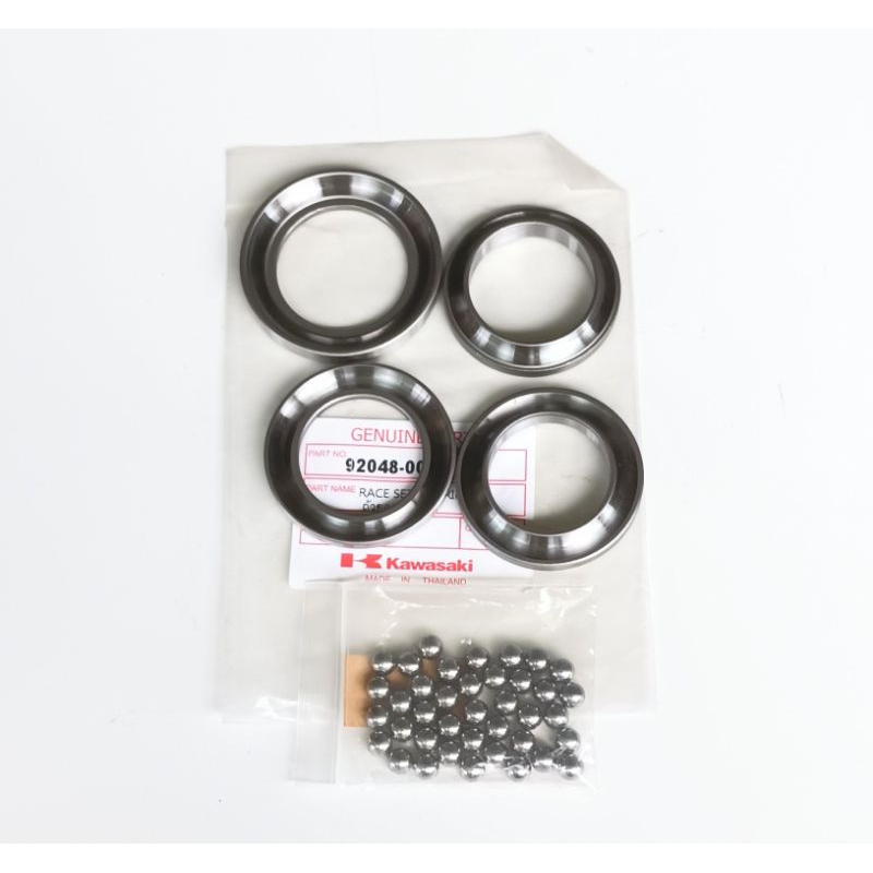 ชุดถ้วยคอ+พร้อมลูกปืนคอ KAWASAKI KR150 , VICTOR , SERPICO ชิ้นส่วนทดแทน (เกรดA) สินค้าคุณภาพ