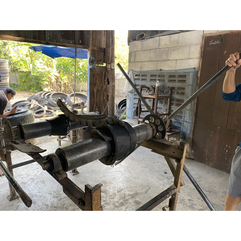 รองเท้ายางรถยนต์แท้ สินค้าโอทอป(สิงห์ดำ) - รูปที่ 4