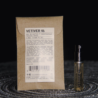 「 มินิน้ำหอม」 Le Labo Vetiver 46 , 2006  น้ําหอม Unisex 1.5ML