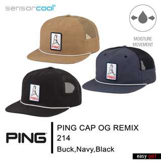 PING CAP OG REMIX 21 PING CAP MEN หมวกกอล์ฟ หมวกกีฬาผู้ชาย