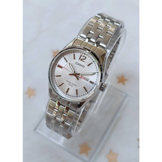 Casio รุ่น LTP-1335D-7A นาฬิกาข้อมือผู้หญิง สายแสตนเลสหน้าปั…