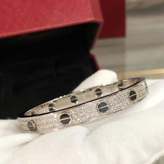 Cartier LOVE BRACELET, DIAMOND-PAVED, CERAMIC[New Made to order]