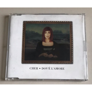 ซีดีซิงเกิ้ล ของแท้ มือ 2 สภาพดี...ราคา 299 บาท “Cher” ซิงเกิ้ล "Dovè lamore” (UK CD2)*แผ่นหายาก Made in Germany*