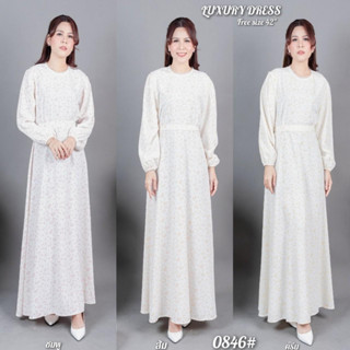 ชุดเดรส รุ่น 0846 LUXURY DRESS