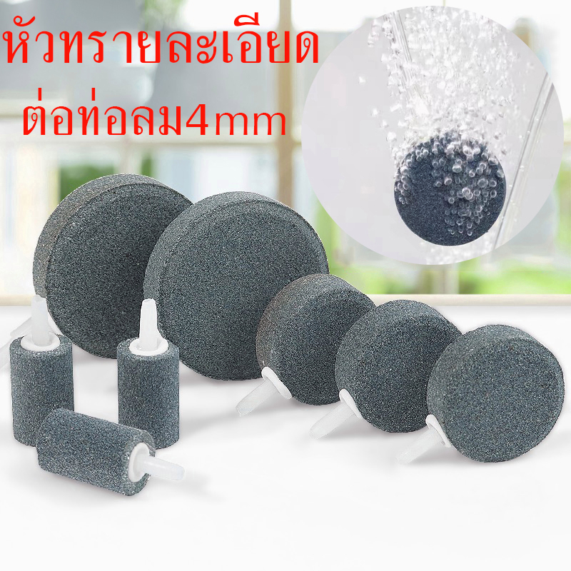 ลดราคา หัวทราย หัวทรายละเอียด หัวทรายจาน หัวทรายออกซิเจน อุปกรณ์ตู้ปลา ต่อท่อ4มม หัวทรายตู้ปลา บ่อปลา