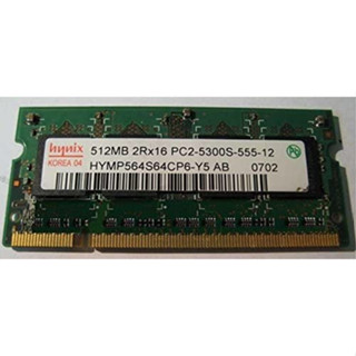 Hynix 512MB 2Rx16 PC2-5300S-555-12 Laptop Computer Ram Memory