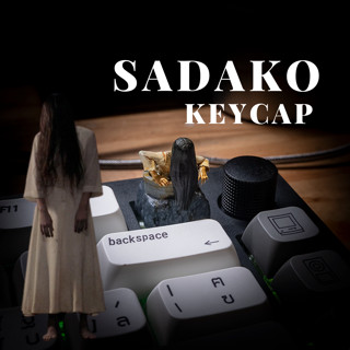 ส่งฟรี Artisan keycap Sadako ผีดุ