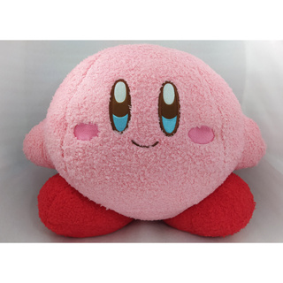 ของแท้ พร้อมป้ายจากญี่ปุ่น ตุ๊กตาเคอร์บี้ตัวใหญ่ มือสองสภาพดี Big KIRBY Stuffed Plush Toy Doll Japan