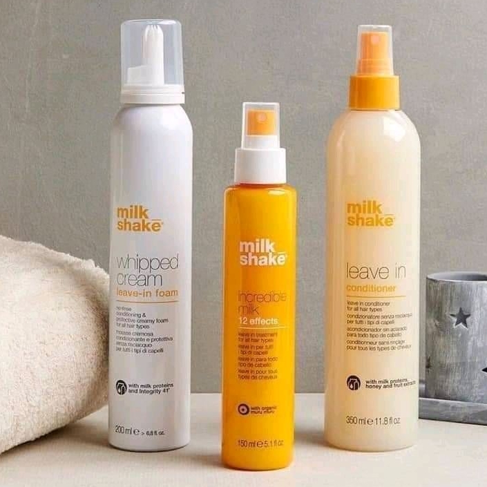 Milk Shake Leave In Conditioner​ flower /Whipped Cream /Incredible Milk ผลิตภัณฑ์​บ​ำ​รุ​ง​เส้น​ผม​