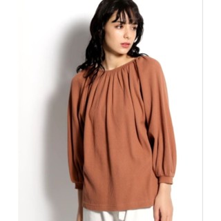 niko and ... Waffle fluffy 2WAY pullover top free size