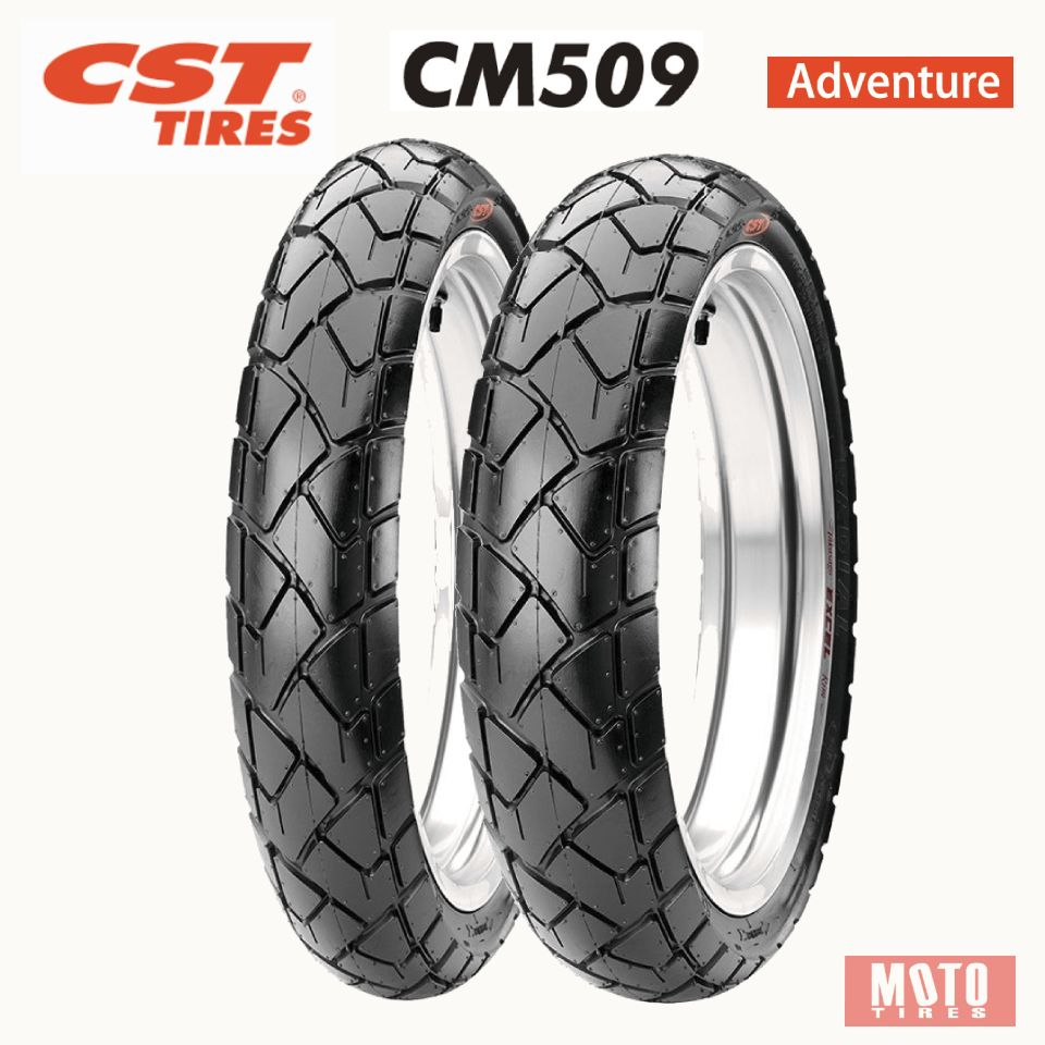 [ส่งฟรี] ยาง Honda CB500x / Suzuki V-strom650 / Triumph T100,T120  ยี่ห้อ CST CM-509