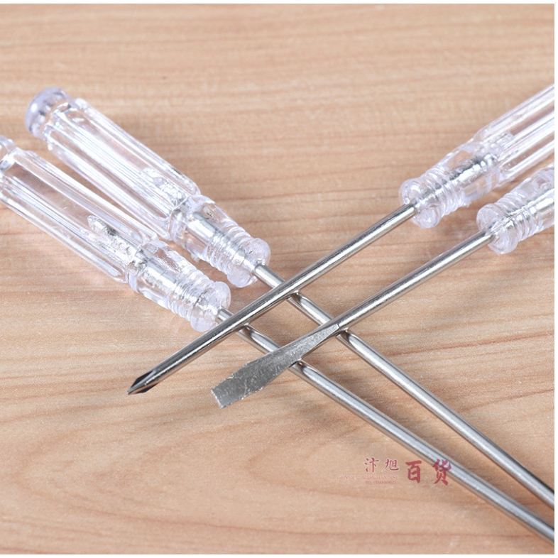 ไขควง 3 mm ขนาดเล็ก ไขควงจิ๋ว เครื่องมืช่าง ไขควงหัวแฉก หัวบวก + ไขควงหัวแบน หัวลบ - - รูปที่ 2