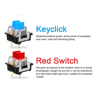 REDRAGON switch mechanical keyboard 3pin