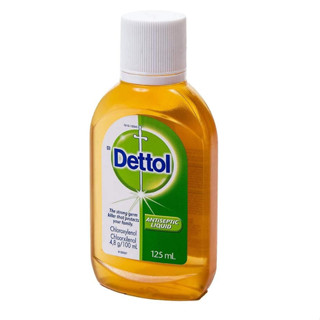 DETTOL 125ml น้ำยาฆ่าเชื้อโรคเอนกประสงค์