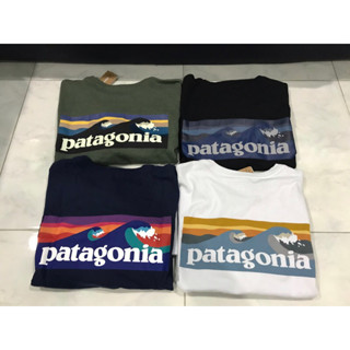 ของแท้ เสื้อ Patagonia Boardshort Logo Pocket Responsibili-Tee