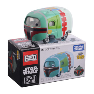 แท้ 100% จากญี่ปุ่น โมเดล ดิสนีย์ ซูม ซูม Disney Takara Tomy Tomica Motors Star Wars Tsum Tsum Boba Fett Toy Cars