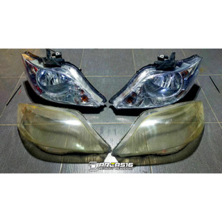 เลนส์ฝาครอบไฟหน้า Honda city ปี 2003-2004 ตรงรุ่น คู่ละ มีบริการติดตั้ง พิจิตร,ระยอง สินค้าในไทย